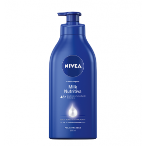 Nivea Crema corporal Milk Nutritiva Frasco X 1000 Ml 
