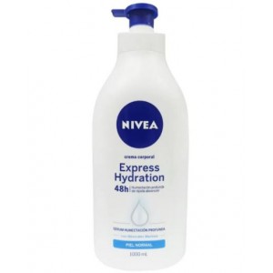 Nivea Crema corporal Express Hydration Pote X 1000 Ml  