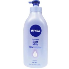 Nivea Crema corporal Soft Milk Piel seca Pote X 1000 Ml 