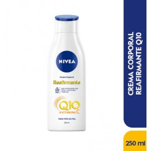 Nivea Crema corporal Reafirmante Q-10 + Vitamina C Frasco X 250 Ml 