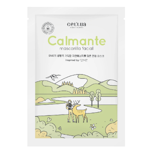 Mascarilla facial Calmante Cet´tua relaja piel sensible e irritada Sobre X 1 unidad
