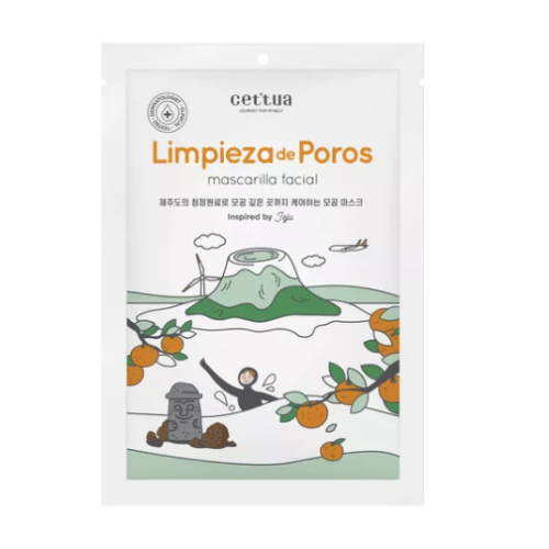 Mascarilla facial Limpieza de poros Sobre X 1 Unidad 
