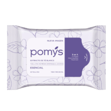 Pomys Esencial Toallitas Húmedas Desmaquilladoras Paquete X 28 Unidades 