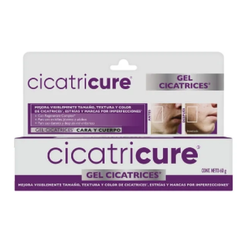 Cicatricure Gel humectante para cicatrices y estrías Tubo X 60 Ml 