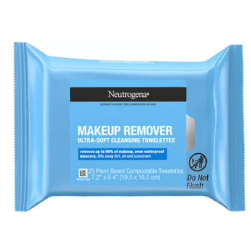 Neutrogena Makeup Removedor de maquillaje Toallas X 25 Unidades