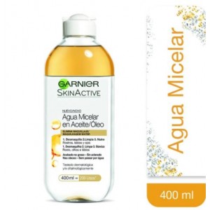 Garnier Skin-active Agua Micelar en Aceite/Oleo Frasco X 400 Ml 