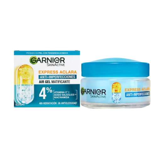 Garnier express aclara anti imperfecciones gel matificante Pote x 50 ml 