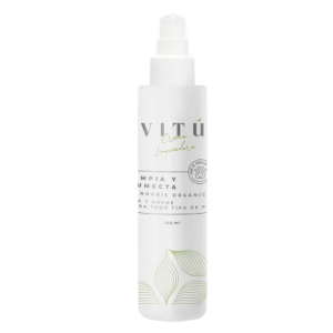 Vitu Limpieza Crema Limpiadora Hidratante con cannabis orgánico Frasco X 150 Ml 