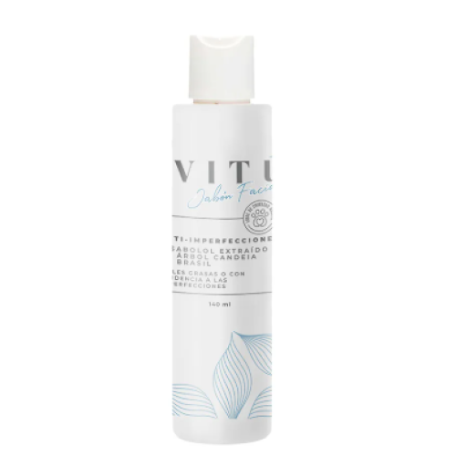 Jabón Facial Vitu anti-imperfecciones Frasco X 140 Ml 