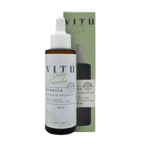 Vitu Gotas Faciales Cannabis Frasco x 50 Ml