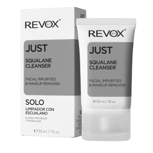 Revox Limpiador Escualano Elimina impurezas y maquillaje Tubo X 30 Ml 