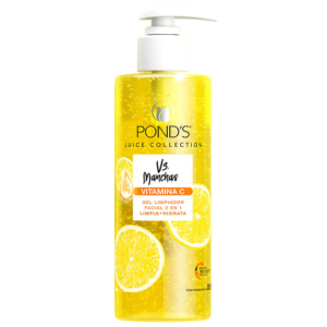 Ponds gel limpiador 2 en 1 Vitamina C Frasco X 200 Ml 