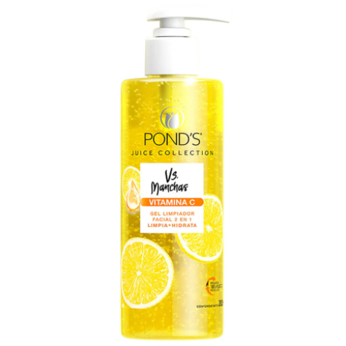 Ponds gel limpiador 2 en 1 Vitamina C Frasco X 200 Ml 