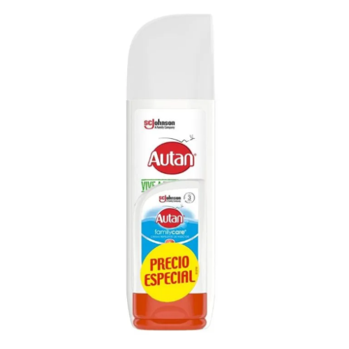 autan repelente spray x 177ml + Autan familycare x 60ml