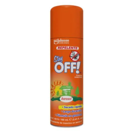 Stay Off Repelente Aerosol Lata X 160 Ml 