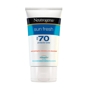 neutrogena sun fresh fps 70 protector solar x 120ml