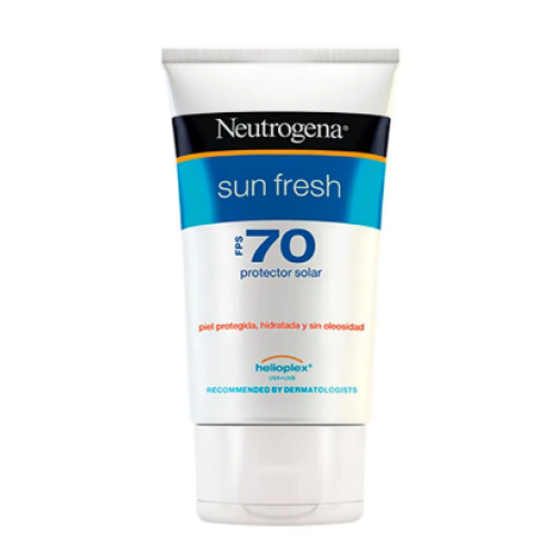neutrogena sun fresh fps 70 protector solar x 120ml