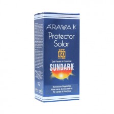 Arawak Protector SPF 60 Gel Facial Sundark Tubo X 120 Ml 