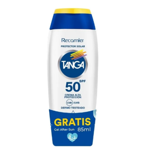tanga protector solar spf 50 x 220ml gratis gel