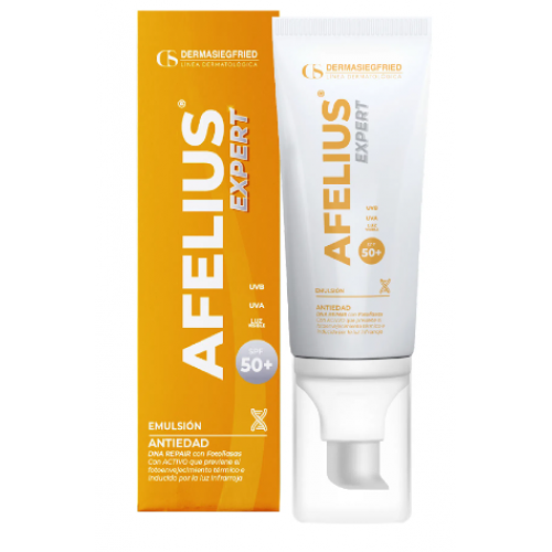 Afelius Expert Emulsión anti-edad  SPF 50+ Tubo X 60 Gramos 