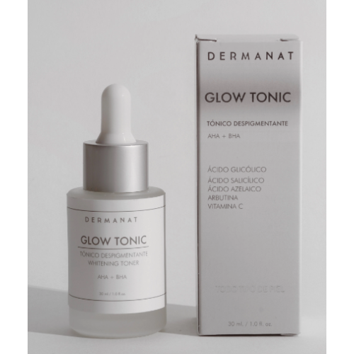 Glow tonic Tónico despigmentante para todo tipo de piel Frasco X 30 Ml