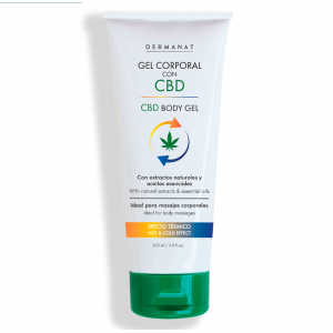 Gel Corporal con CBD Body gel con extractos naturales Tubo X 200 Ml 