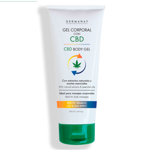 Gel Corporal con CBD Body gel con extractos naturales Tubo X 200 Ml 