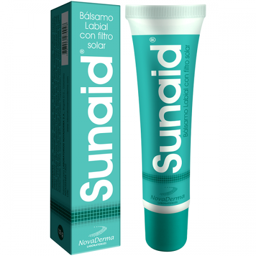 Sunaid Bálsamo Labial con Filtro solar Tubo X 12 Gramos 
