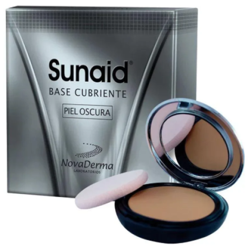 Sunaid Base Cubriente Piel Oscura Caja x 13 gramos