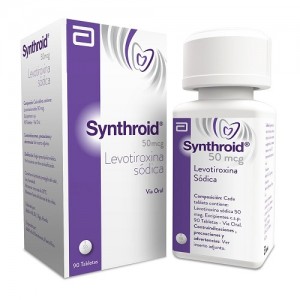 Synthroid 50 Mcg Frasco X 90 Tabletas 