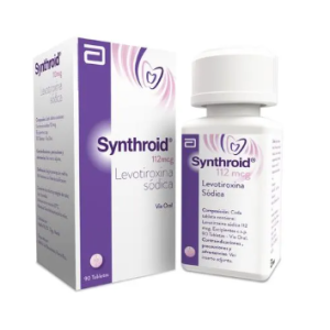 Synthroid 112 Mcg Frasco X 90 Tabletas
