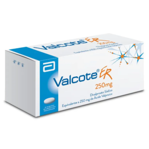 Valcote Er 250 Mg Caja X 30 Tabletas