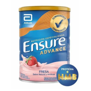 ensure advance chocolate lata x 400 gr