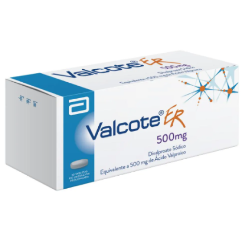 Valcote Er 500 Mg Caja X 30 Tabletas