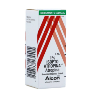 isopto atropina solución oftálmica x 5ml
