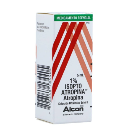 isopto atropina solución oftálmica x 5ml