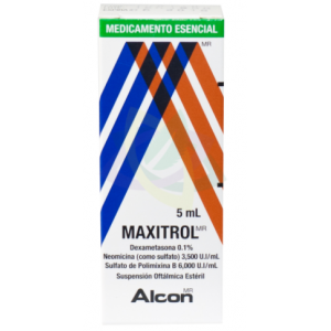 Maxitrol Solución oftálmica Frasco X 5 Ml 