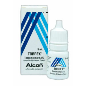 tobrex solución oftálmica x 5 ml