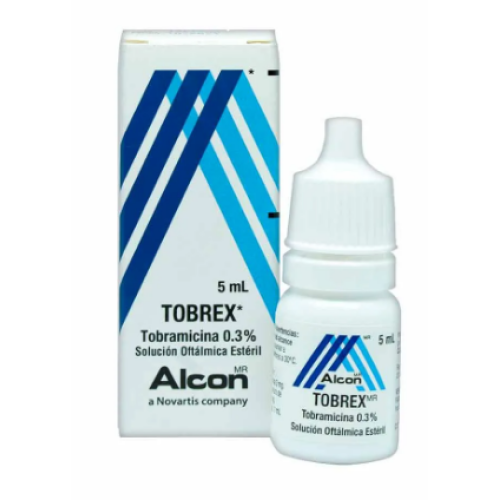 tobrex solución oftálmica x 5 ml
