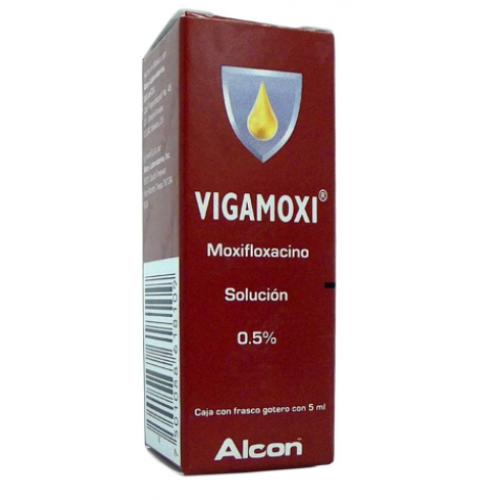 Vigamoxi Solución 0.5% Frasco X 5 Ml 
