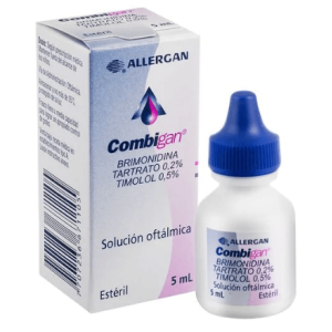 Combigan Frasco Oftálmico Gotas X 5 Mililitros