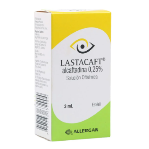 Lastacaft Gotas X 3 Mililitros
