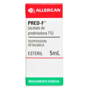Pred-F Suspensión Oftálmica Estéril Frasco X 5 Ml 
