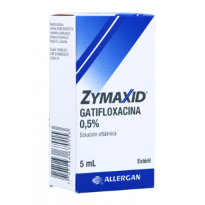 Zymaxid 0.5% Solución Oftálmica Estéril Frasco X 5 Ml 