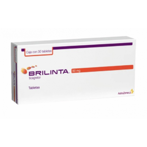 Brilinta 90 Mg Caja X 30 Tabletas 