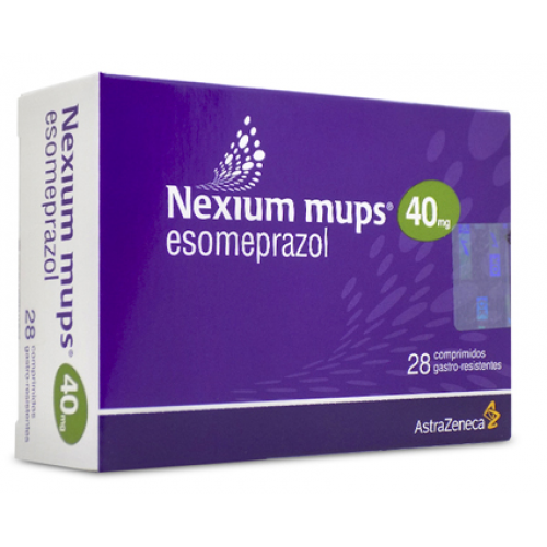 Nexium-Mups 40 Mg Caja X 28 Tabletas 