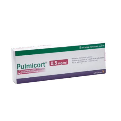 pulmicort 0.5mg/ml caja x 5 ampollas