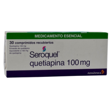 Seroquel 100 Mg Caja X 30 Tabletas 