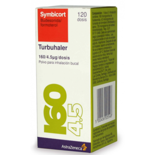 Symbicort TBH 160 / 4.5 Mcg Polvo Frasco dosificador X 120 dosis