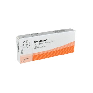 Neogynon 0.25 Mg/ 0.05 Mg Caja X 21 Tabletas